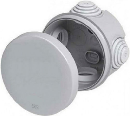 Aca Elektrisches Gehäuse für Außenmontage Verzweigung IP55 in Gray Farbe