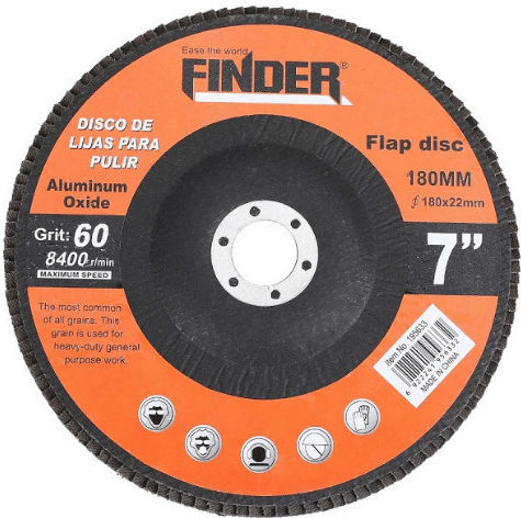 Finder Δίσκος Λείανσης Μετάλλου 177.8mm