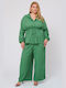 Women's Green Set with Trousers