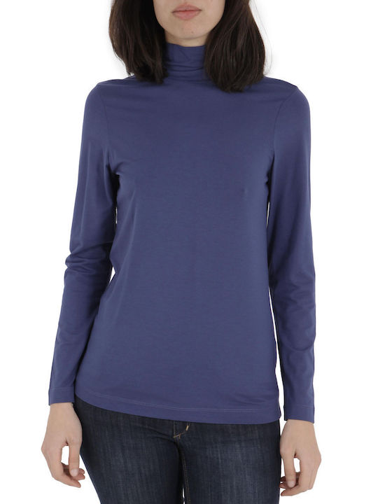 Bianca Di Women's Blouse Long Sleeve Blue