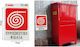 Self-Adhesive Sign "Fire Coiled Hose" 20x15cm.