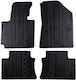 Lampa Set of Front and Rear Mats 4pcs for Kia Soul 2014-2019 Black