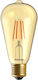 Toshiba LED Bulb 4.5W for Socket E27 and Shape ST64 Warm White 400lm