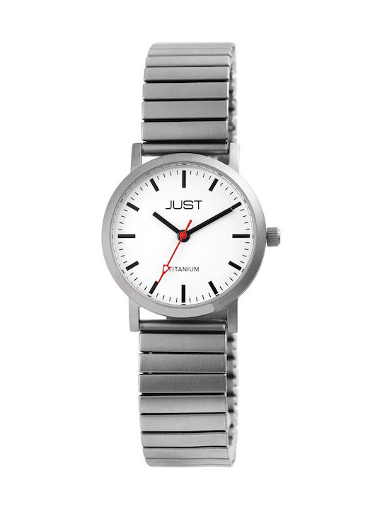 Just Watch Women's Watch with Silver Metal Bracelet