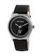 Just Watch Men's Watch Battery with Black Leather Strap