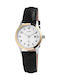 Just Watch Women's Watch with Black Leather Strap