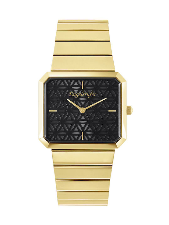 Engelsrufer Watch with Gold Metal Bracelet