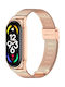 Revomag Curea Oțel inoxidabil Rose Gold (Smart Band 8 / Smart Band 9 / Smart Band 10)