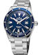 Edox Women's Watch Automatic with Silver Metal Bracelet