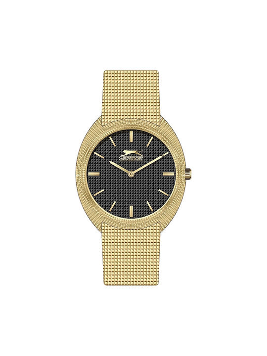 Slazenger Watch with Gold Metal Bracelet