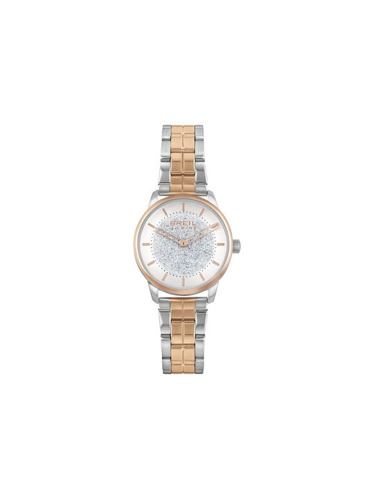 Breil Women's Watch with Gold Metal Bracelet