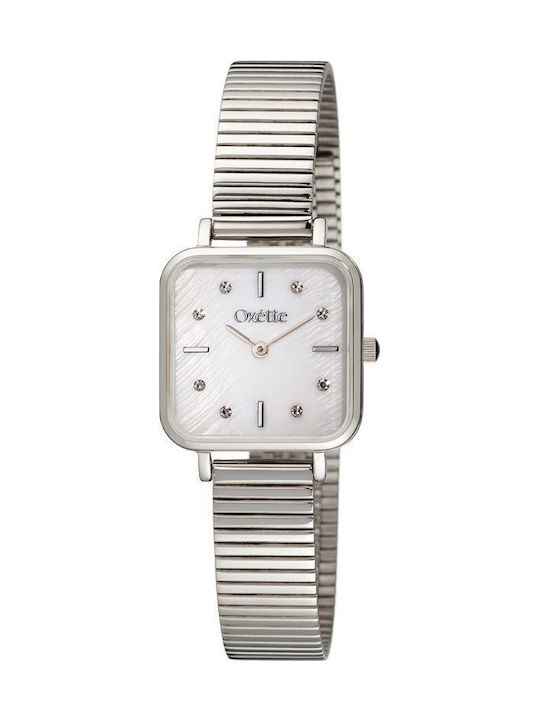 Oxette Tiny Womens Watch Battery with Silver Me...