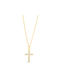 Goldjewels Women's Cross from Gold Plated Silver