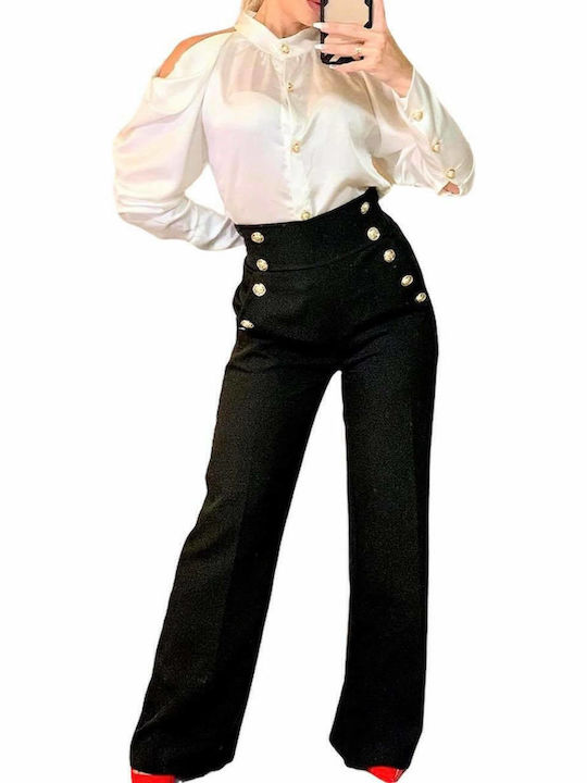 Woman's Fashion Γυναικεία Πουκαμίσα White