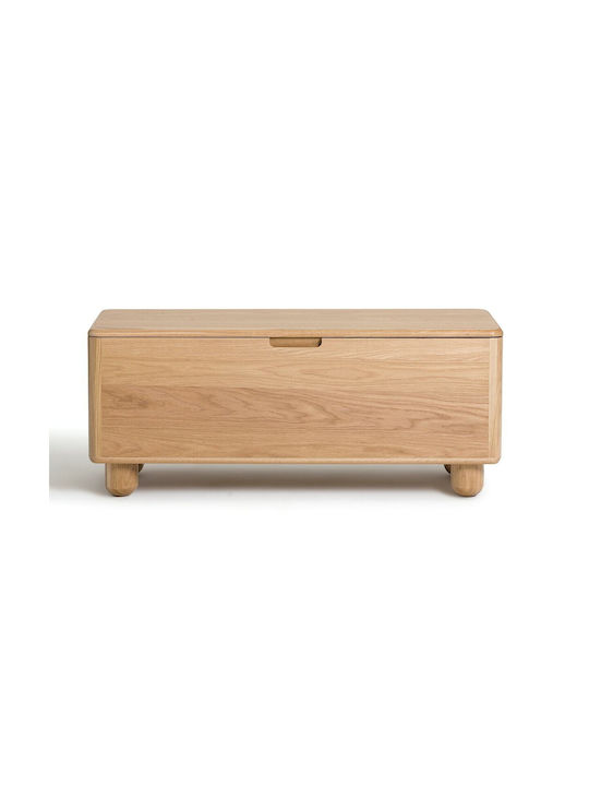 La Redoute Interieurs Dekoratives Koffer Hölzernes 40x46x46cm Beige