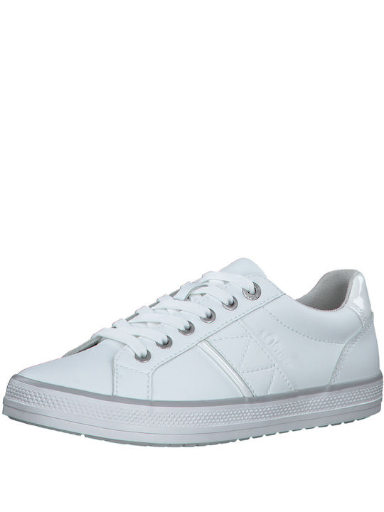 S.Oliver Femei Sneakers Alb