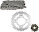 RK Chain & Sprocket Kit for Yamaha Crypton-X 135