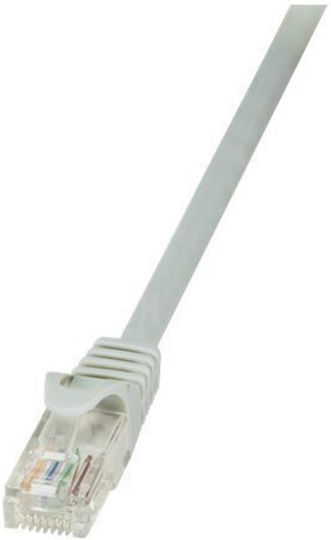 LogiLink U/UTP Cat.5e (Gigabit) Мрежов Кабел Ethernet 2м Сив