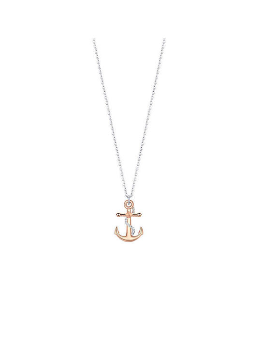 Luca Barra Necklace Anchor