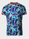 Sportliches T-Shirt Mehrfarbig