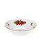 Cryspo Trio Set Christmas Bowls Porcelain Multicolored Length 14cm. 2pcs