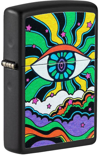 Zippo Eye Αντιανεμικός Αναπτήρας Φλόγας Πολύχρωμος