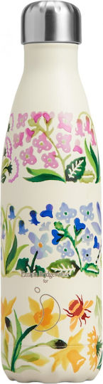 Chilly's Emma Bridgewater Thermos Bottle Stainless Steel BPA Free 500ml E.b. Wildflowers