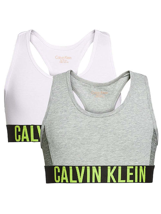 Calvin Klein Kids Camisoles Set Gray 2pcs