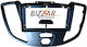 Bizzar DIN Fascia Panels 2 Din Compatible with Screen 9" for Ford Transit 2014-2021