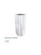 GloboStar Padova Planter Polyester White with Stand 48x48x100cm.
