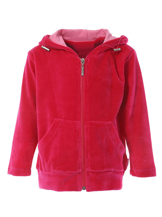 Matoufrance Kinder-Strickjacke Fuchsie