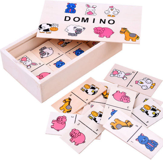 Επιτραπέζιο Παιχνίδι Domino για 1+ Παίκτες 3+ Ετών Jokomisiada