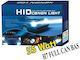 Xenon Σετ Φωτισμού Αυτοκινήτου H1 Can bus 55W 12V 6000K Ψυχρό Λευκό