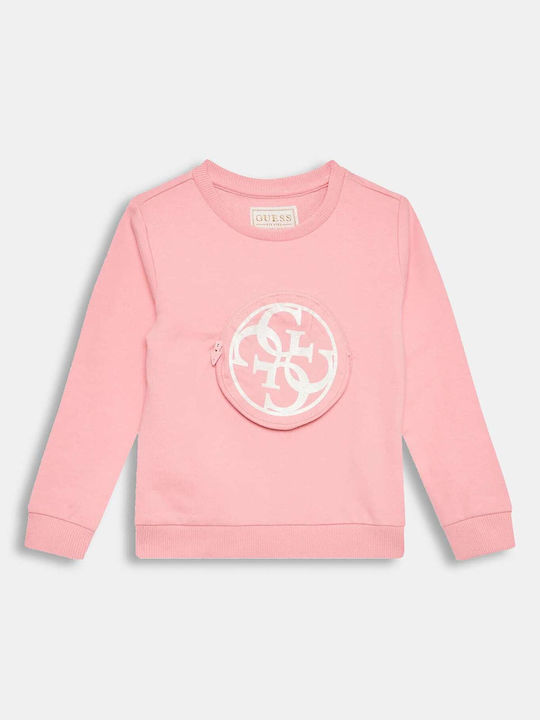 Guess Kids' Blouse Long Sleeve Pink