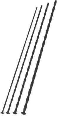 Hidden Desire Extensor în Culoare Negru 4buc