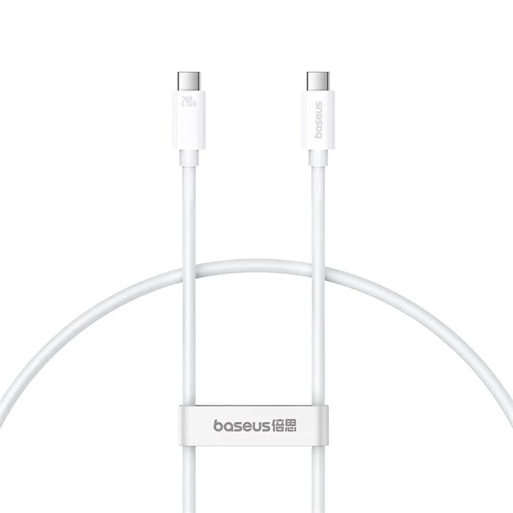 Kabel USB-C do USB-C Baseus Superior USB4, 240W, 1m (bialy)