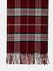 Fular bărbați Burgundy