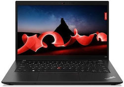 Lenovo ThinkPad L14 Gen 4 (Intel) 14" IPS FHD (Kern i5-1335U/16GB/512GB SSD/W11 Pro) Thunder Black (GR Tastatur)