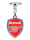 Metallic Red Sport Team Keychain