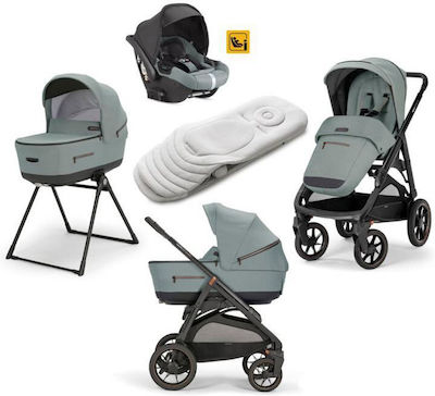 Inglesina Aptica XT Quattro Darwin Verstellbar 3 in 1 Baby Kinderwagen Geeignet für Neugeborene Igloo Grey 12.7kg