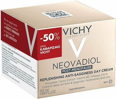 Vichy Neovadiol Post-Menopause Hidratantă & Anti-îmbătrânire Cremă Pentru Gât 50ml