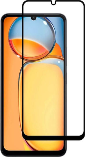 Vivid Закалено стъкло за цялото лице Черен (Redmi 13C 4G / Poco C65 4G)