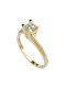 Goldjewels Single Stone from Gold 14K