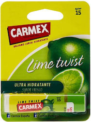 Carmex Moisturising Lip Balm SPF15 Lime Twist 4...