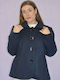 Estetica Women's Short Coat Blue.