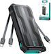 Joyroom JR-L016 Power Bank 10000mAh με Θύρα USB-A και Θύρα USB-C Μαύρο