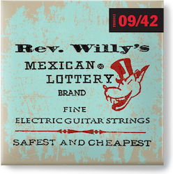 Dunlop RWN0942 Set of Electric Guitar Strings Steel 9 - 42 Dunlop RWN0942 Set of Electric Guitar Strings Steel 9 - 42