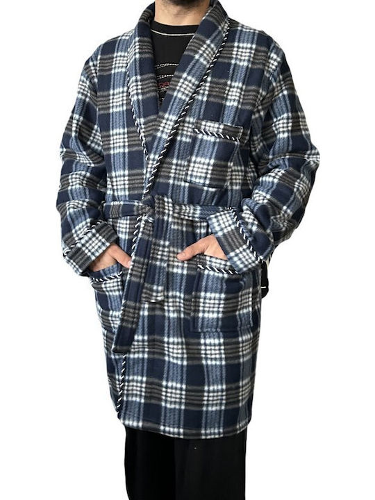 Koyote Winter Herren-Robe Blue