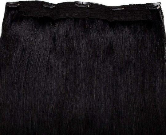 Seamless1 Haarteile mit Clip mit Echthaar Remy 55cm 1