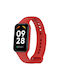 Silicone Strap with Frame Strap Silicone Red (Smart Band 8 Active)